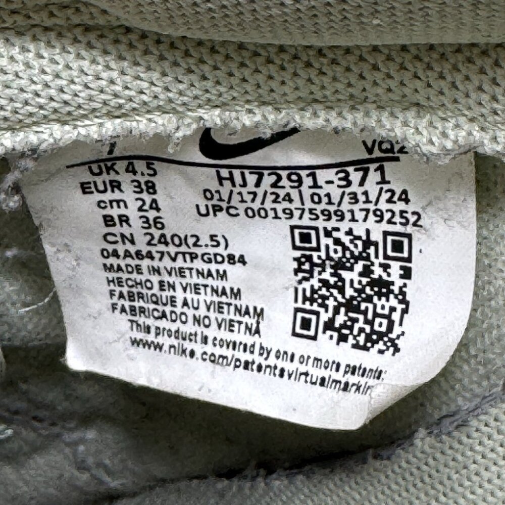 Womens size 7 Nike Dunk Low Olive Green Aura Bicoastal HJ7291-371 Sneaker Shoe - Picture 7 of 8